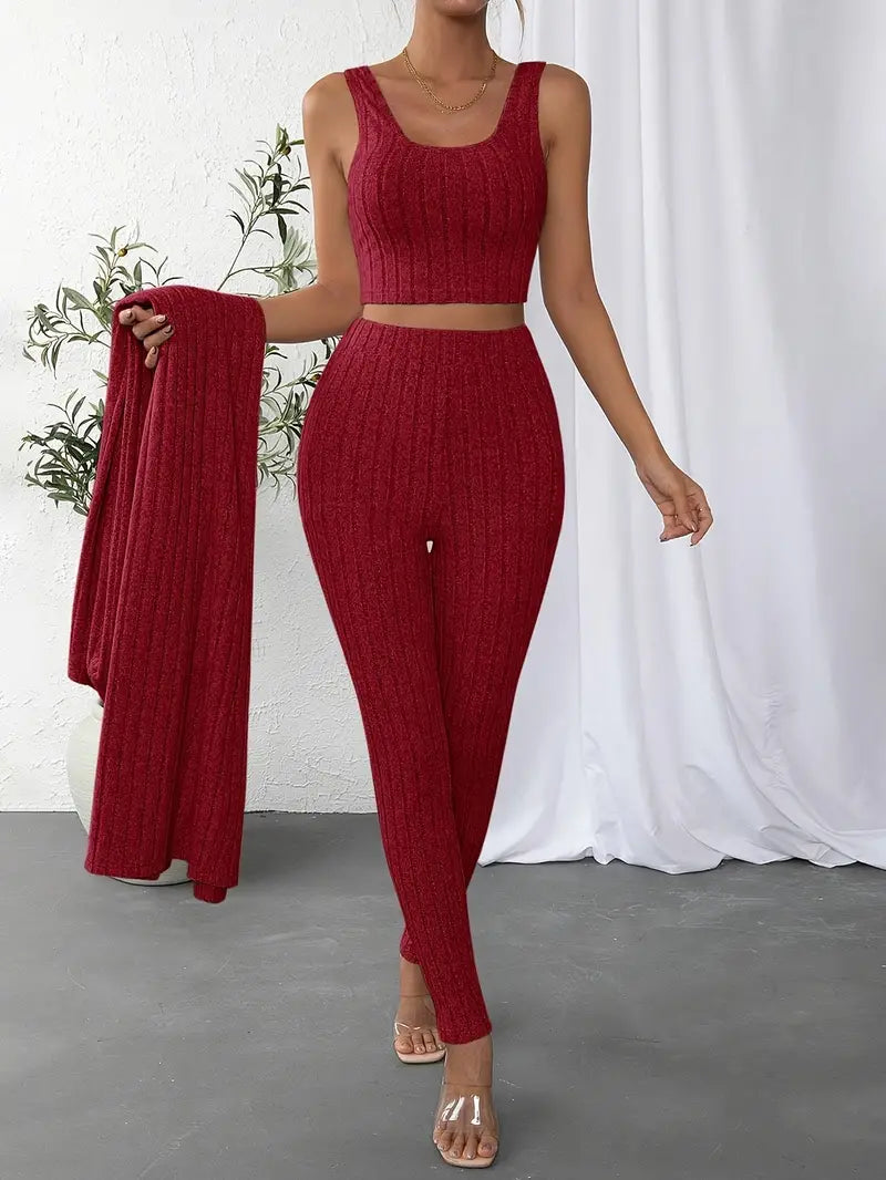 Heidi | Chic Ribbed Set