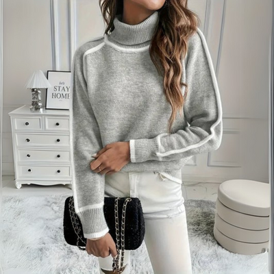 Dominique | Elegant Turtleneck Sweater