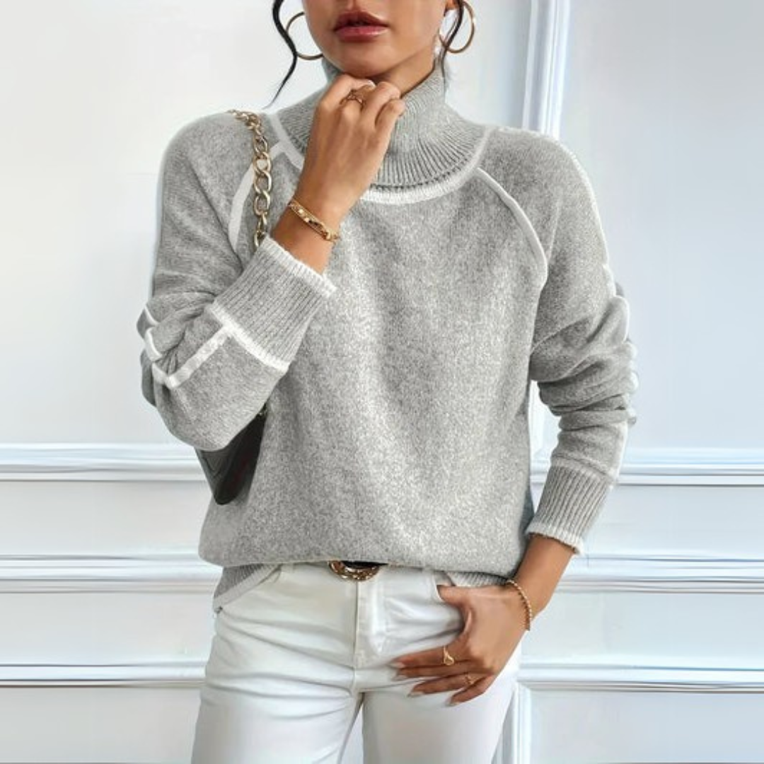 Dominique | Elegant Turtleneck Sweater