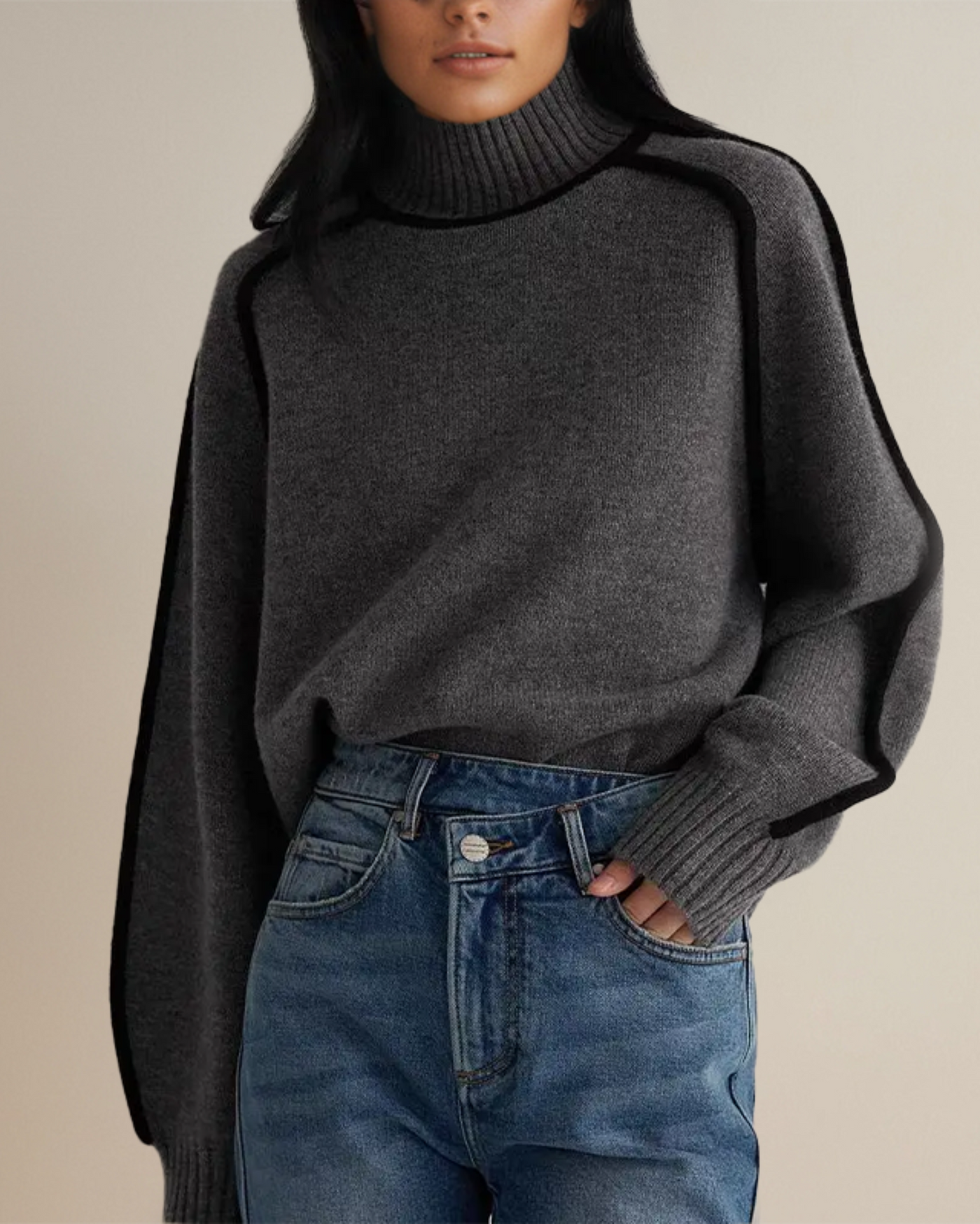 Maya | Chic Autumn Turtleneck Sweater