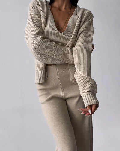 Hannah | Elegant Knitted Set