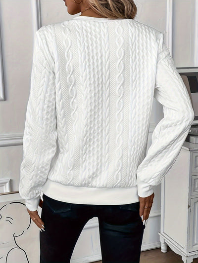 Maria | Elegant Zip-Up Sweater