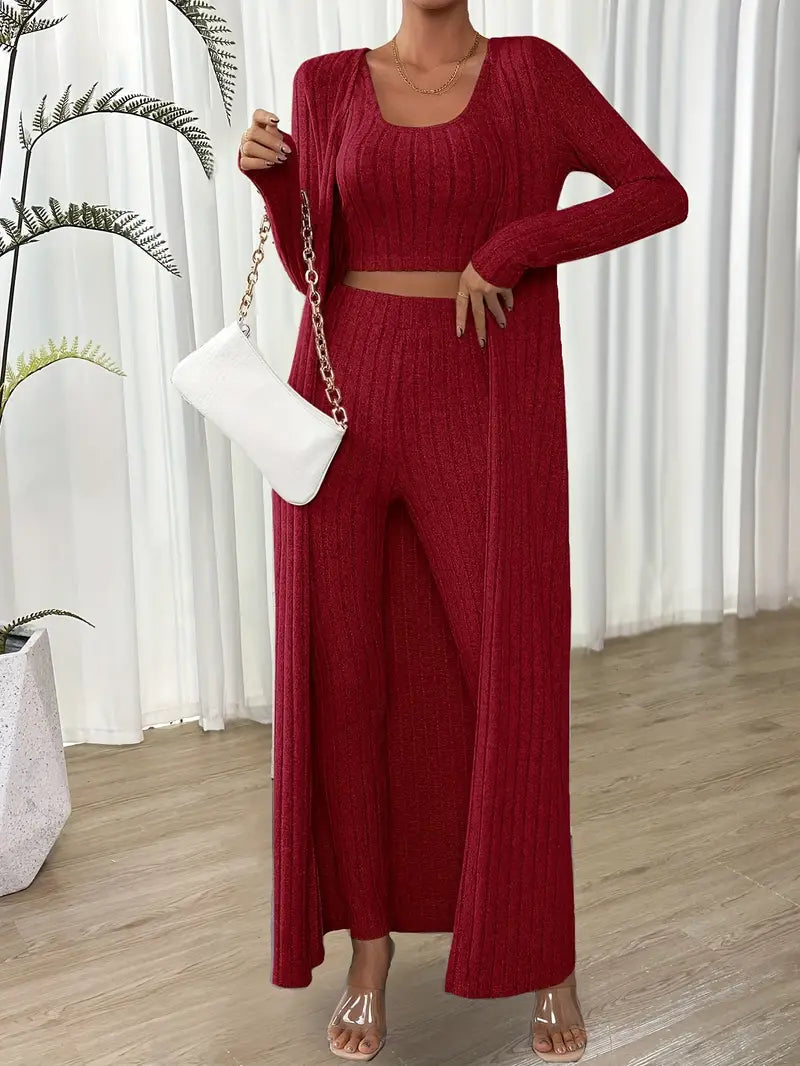 Heidi | Chic Ribbed Set