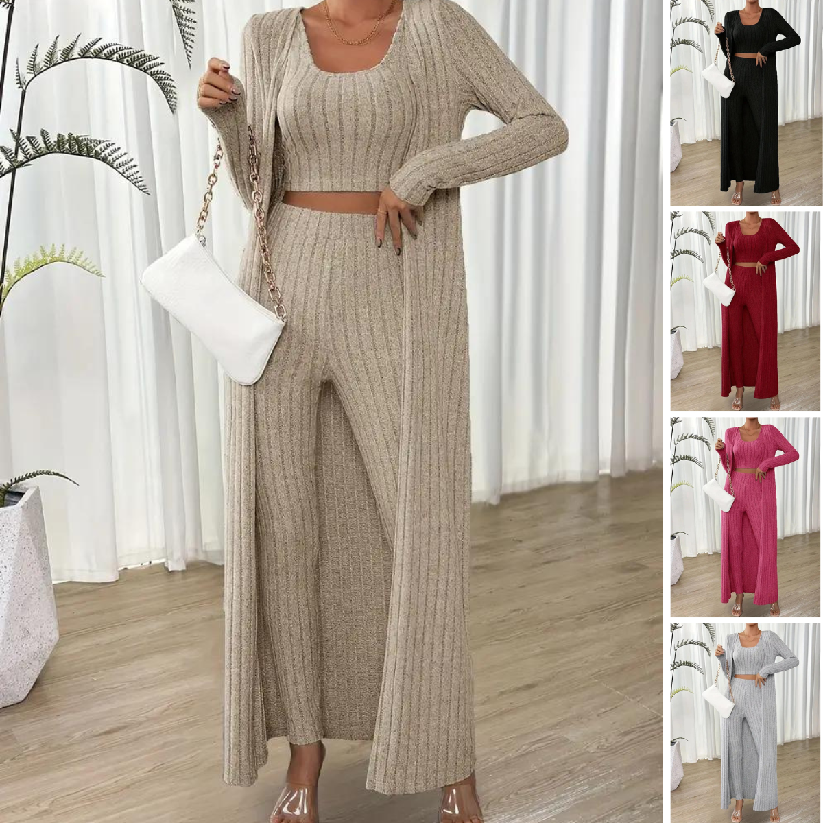 Heidi | Chic Ribbed Set