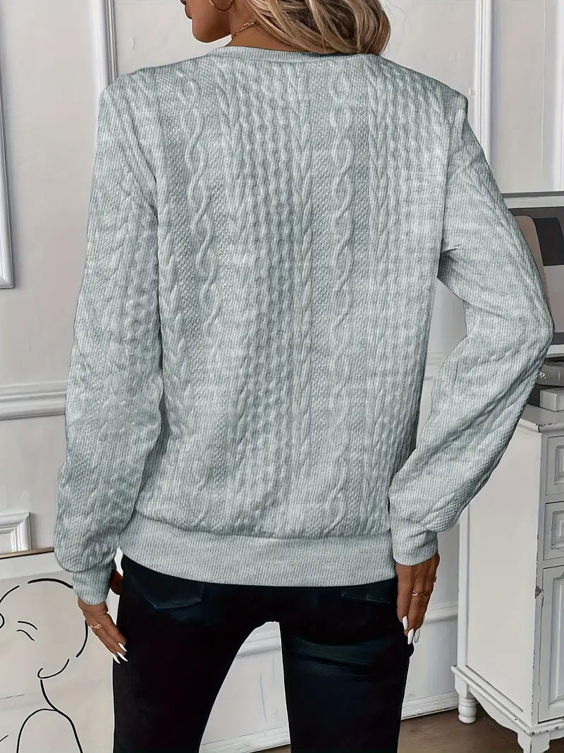 Maria | Elegant Zip-Up Sweater