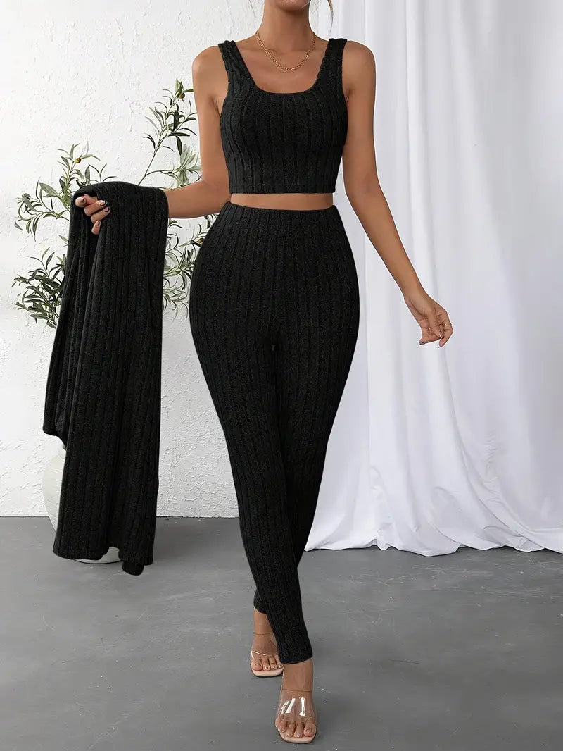 Heidi | Chic Ribbed Set