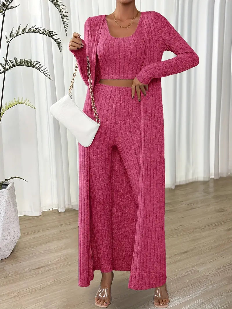Heidi | Chic Ribbed Set