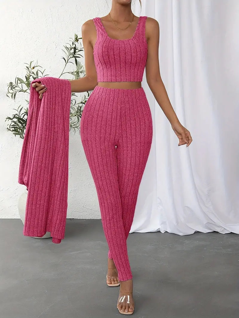 Heidi | Chic Ribbed Set