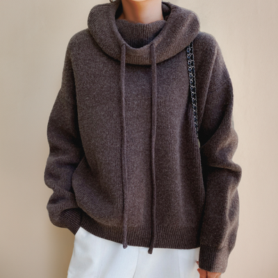Erin | Elegant High-Neck Sweater