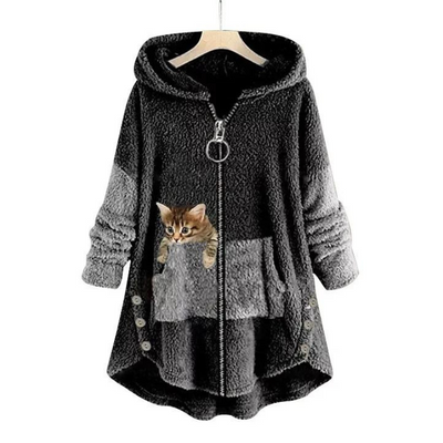 Michelle | Stylish Plush Hoodie