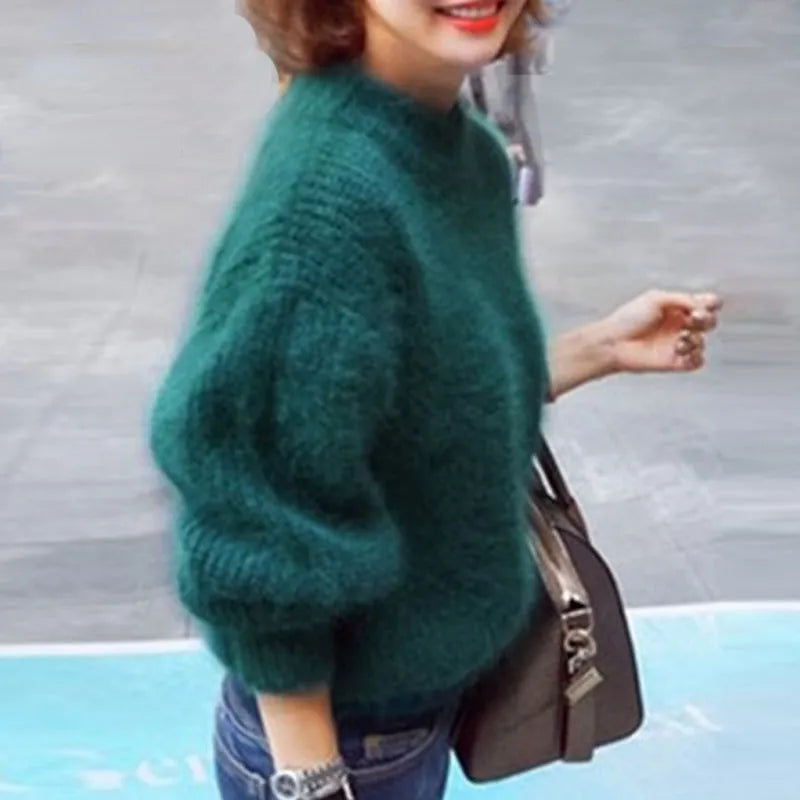 Mallory | Elegant Cold Weather Turtleneck Sweater