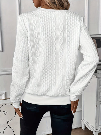 Maria | Elegant Zip-Up Sweater