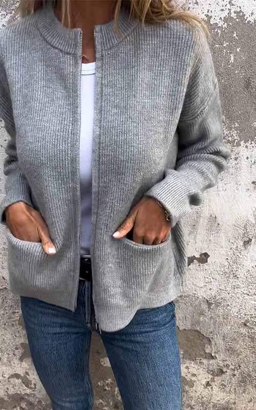Luna | Elegant Knitted Jacket