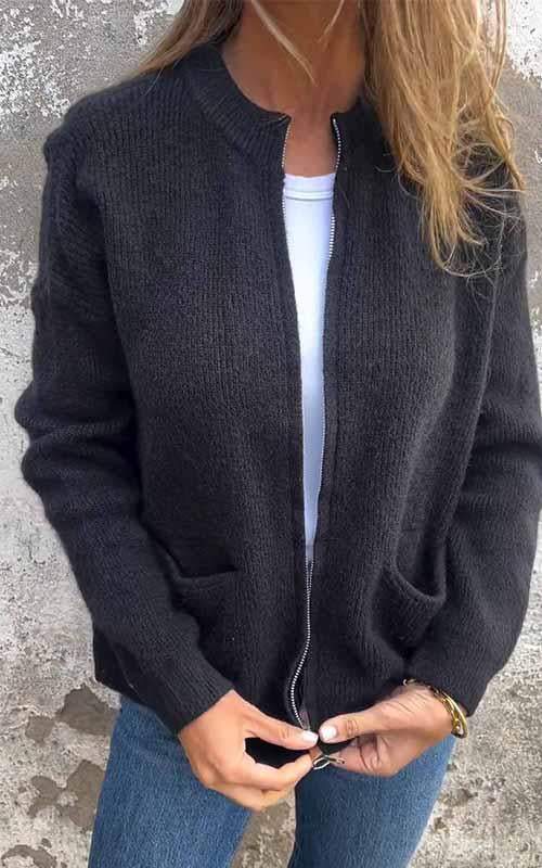 Luna | Elegant Knitted Jacket